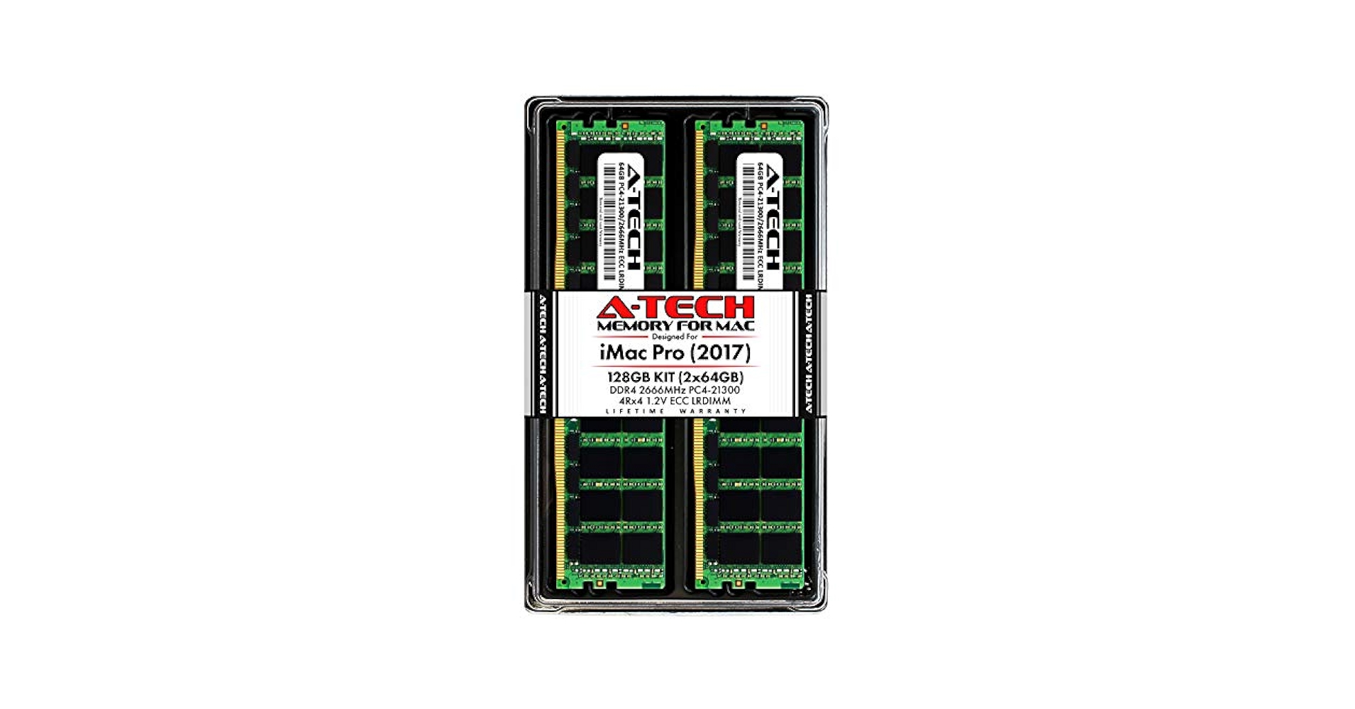 A-Tech 128GB (2 x 64GB) RAM Kit for Apple iMac Pro (2017